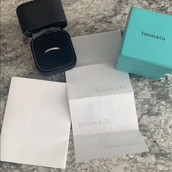 Tiffany Legacy Diamond Band Ring - Picture 1 of 7